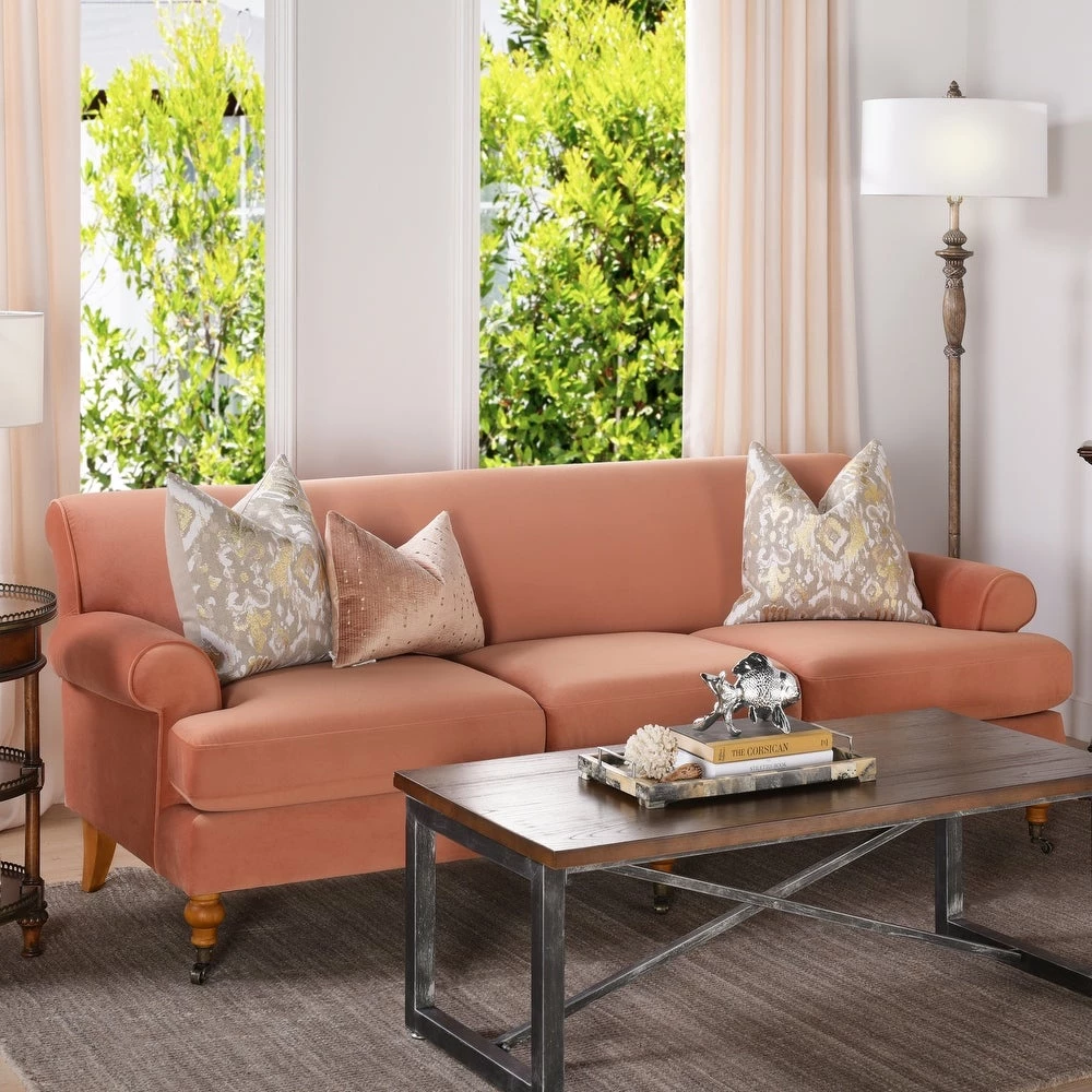 Kahomvis Sales Store -Kahomvis Sales Store Alana Lawson Tight Back Sofa by Jennifer Taylor Home