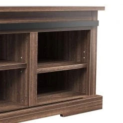 BarnWood Storage Bench with Sliding Door and Adjustable Shelf (18 in. H x 46.7 in. W x 15.7 in. D) by Kahomvis 10 BarnWood Storage Bench with Sliding Door and Adjustable Shelf (18 in. H x 46.7 in. W x 15.7 in. D) by Kahomvis -Kahomvis Sales Store barnwood kahomvis dining benches tre lkwf2 2aad 4f 1000