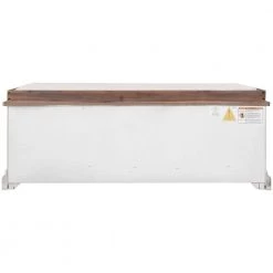 Beige Storage Bench with 2-Large Drawers and Removable Cushion (16.3 in. H x 43 in. W x 16 in. D) by Kahomvis -Kahomvis Sales Store beige kahomvis dining benches tre lkwf2 5aan 66 1000