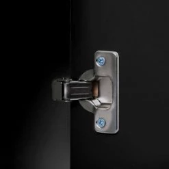 Black Buffet with LED Lights by Kahomvis -Kahomvis Sales Store black kahomvis sideboards buffet tables js lkw33 742 1f 1000