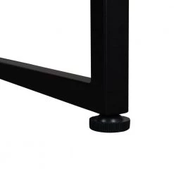 35 in. Brown Round Wood Coffee Table with Steel Frame by Kahomvis 11 35 in. Brown Round Wood Coffee Table with Steel Frame by Kahomvis -Kahomvis Sales Store brown kahomvis coffee tables ic lkw4 9726 1f 1000