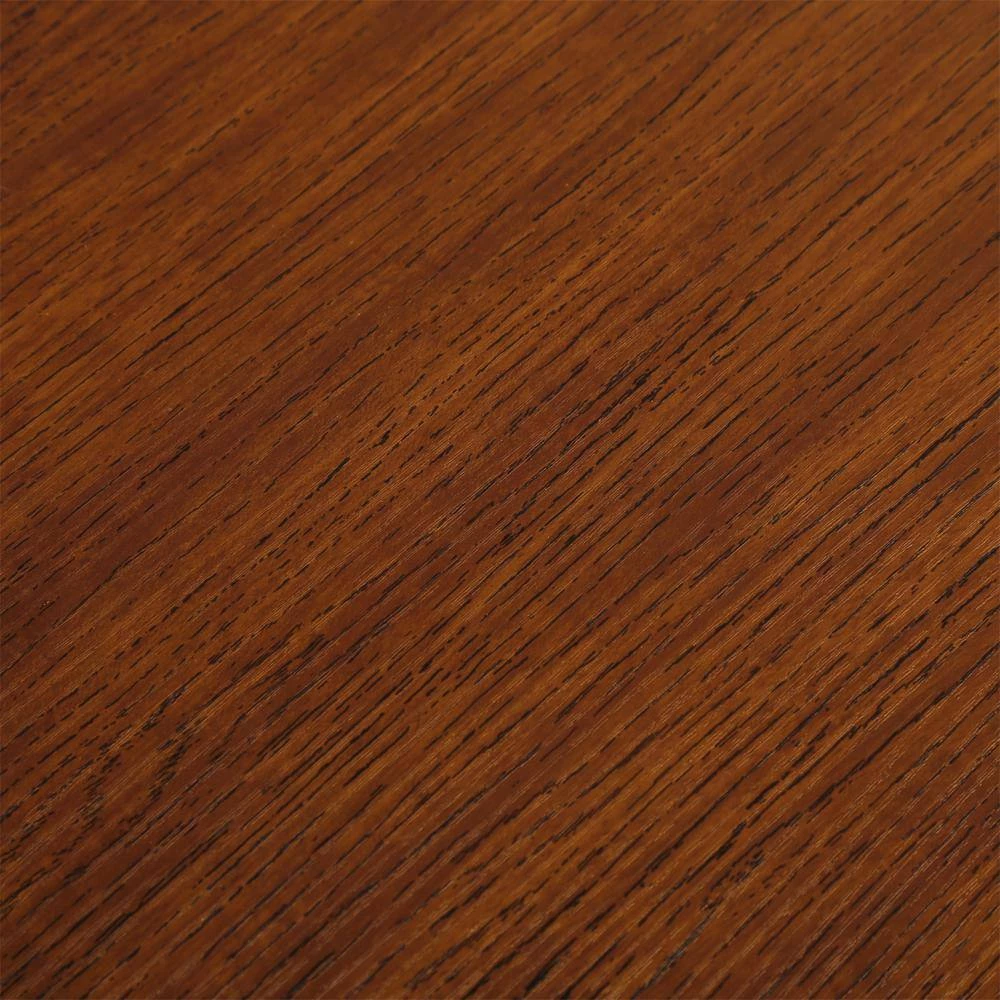 47.2 in. Brown Rectangle Wood Coffee Table with Bottom Storage Shelf by Kahomvis 3 47.2 in. Brown Rectangle Wood Coffee Table with Bottom Storage Shelf by Kahomvis - Image 3