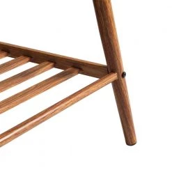 45.4 in. Brown Rectangle Wood Coffee Table with Bottom Storage Shelf by Kahomvis -Kahomvis Sales Store brown kahomvis coffee tables rys lkw2 951 44 1000