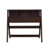 43.25 in. Rectangular Brown Wooden 3 Drawer Writing Desk by Kahomvis