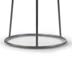 Set of 2 Amie Brown Backless Counter Stool with Gunmetal Grey Frame by Glamour Home -Kahomvis Sales Store cappuccino black glamour home bar stools ghstl 1306 44 1000