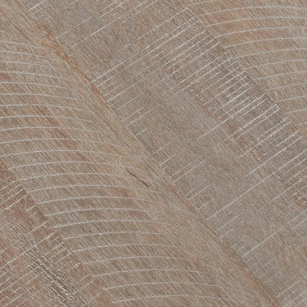 31.8 in. Natural Acacia Solid Wood Console Table, Rough Sawn Wood Storage Cabinet with Doors by Kahomvis 5 31.8 in. Natural Acacia Solid Wood Console Table, Rough Sawn Wood Storage Cabinet with Doors by Kahomvis - Image 5