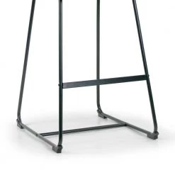 Aulani Brown Upholstered Metal Frame 30 in. Bar Stool with Puffy Cushions (Set of 2) by Glamour Home 16 Aulani Brown Upholstered Metal Frame 30 in. Bar Stool with Puffy Cushions (Set of 2) by Glamour Home -Kahomvis Sales Store dark brown glamour home bar stools ghstl 1497 fa 1000