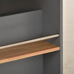 Dusty Blue Kitchen Cart with Rubber Wood Tabletop, Mobile Two-Sided Storage Cabinet Kitchen Island by Kahomvis 19 Dusty Blue Kitchen Cart with Rubber Wood Tabletop, Mobile Two-Sided Storage Cabinet Kitchen Island by Kahomvis -Kahomvis Sales Store dusty blue kahomvis kitchen carts kk lk05 1aag 44 1000