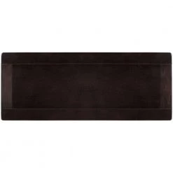 35 in. Espresso Distressed Standard Rectangle Wood Console Table with Sliding Barn Door and-Drawers by Kahomvis -Kahomvis Sales Store espresso distressed finish kahomvis console tables tre lkwf 08aap a0 1000