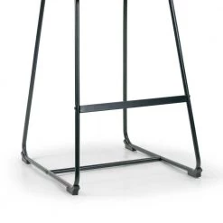 Aulani Light Brown Upholstered Metal Frame 30 in. Bar Stool with Puffy Cushions (Set of 2) by Glamour Home -Kahomvis Sales Store light brown glamour home bar stools ghstl 1496 44 1000