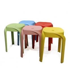 17.75 in. Multi-Colored Backless Plastic Portable Nesting Bar Stool with Plastic Seat (Box of 5) by Kahomvis 9 17.75 in. Multi-Colored Backless Plastic Portable Nesting Bar Stool with Plastic Seat (Box of 5) by Kahomvis -Kahomvis Sales Store multi colored kahomvis bar stools acl lkss gyb c3 1000
