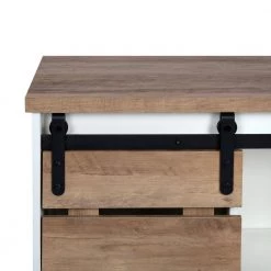 Oak Accent Storage Cabinet with Sliding Slat Door by Kahomvis -Kahomvis Sales Store oak kahomvis accent cabinets gp lkw9 0261 1f 1000