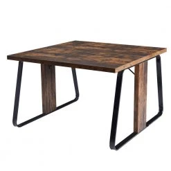 47.2 in. Industrial Design Square Tiger Wood Double Computer Desk with Divider Panel and Steel Frame by Kahomvis 14 47.2 in. Industrial Design Square Tiger Wood Double Computer Desk with Divider Panel and Steel Frame by Kahomvis -Kahomvis Sales Store tiger kahomvis computer desks sl lkwf 8aat 4f 1000