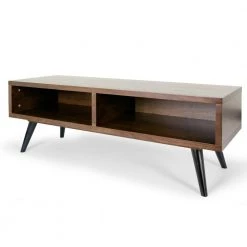 Akamu 47 in. Walnut Composite TV Stand Fits TVs Up to 67 in. with Open Storage by Glamour Home 12 Akamu 47 in. Walnut Composite TV Stand Fits TVs Up to 67 in. with Open Storage by Glamour Home -Kahomvis Sales Store walnut glamour home tv stands ghtvs 1178 44 1000