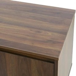 Anshu 56 in. Walnut Composite TV Stand Fits TVs Up to 91 in. with Storage Doors by Glamour Home 9 Anshu 56 in. Walnut Composite TV Stand Fits TVs Up to 91 in. with Storage Doors by Glamour Home -Kahomvis Sales Store walnut glamour home tv stands ghtvs 1403 1f 1000