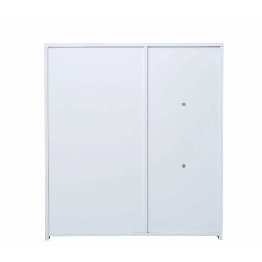 White Buffet with LED Lights by Kahomvis 3 White Buffet with LED Lights by Kahomvis - Image 3